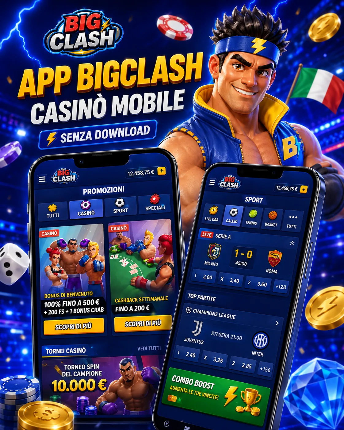 BigClash Italia mobile casino
