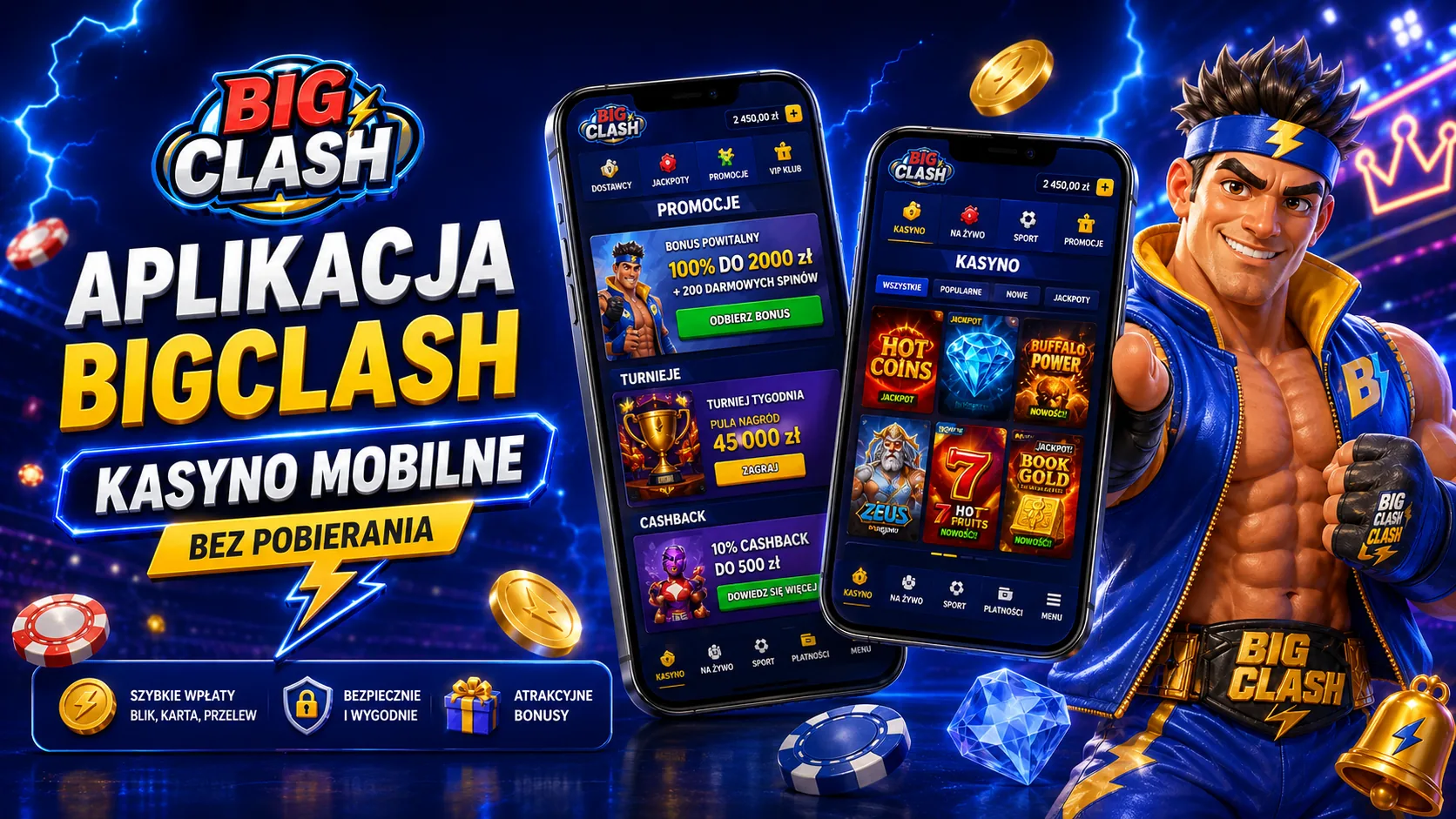 BigClash Polska mobilne casino