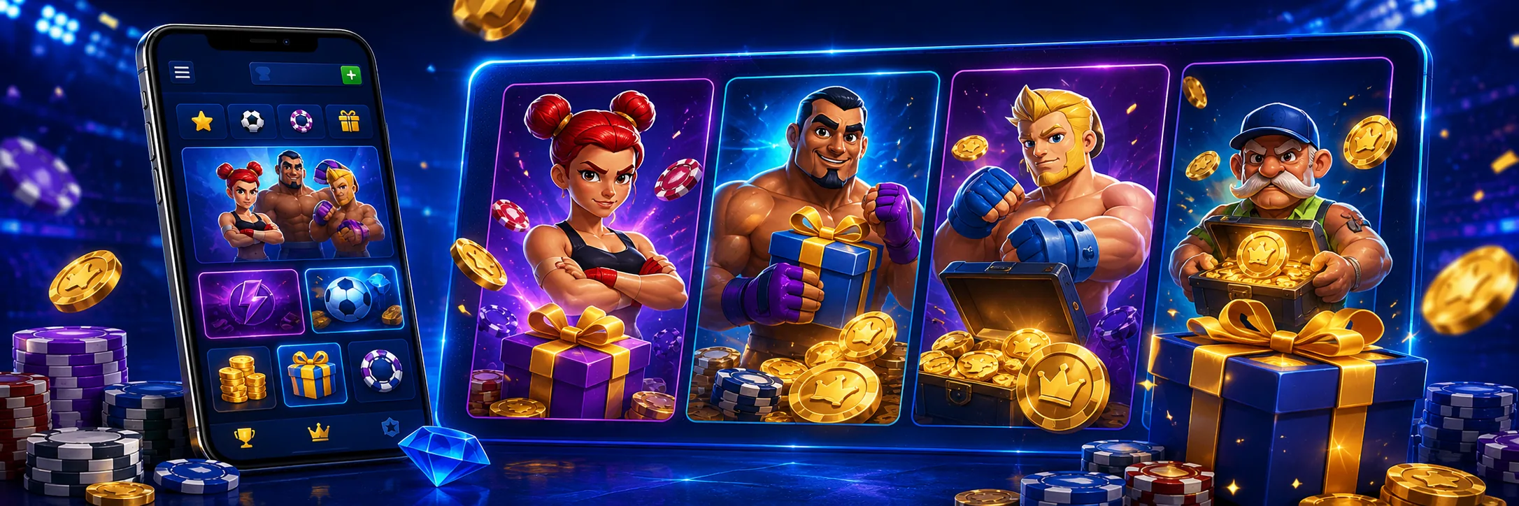 BigClash neutrální casino scéna
